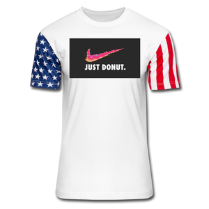 Just Donut - Stars & Stripes T-Shirt - white