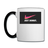 Just Donut - Contrast Coffee Mug - white/black