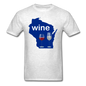 Wine - Wisconsin Glasses - Unisex Classic T-Shirt - light heather gray