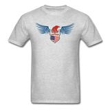 Captain - Eagle Wings - Unisex Classic T-Shirt - heather gray