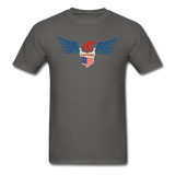 Captain - Eagle Wings - Unisex Classic T-Shirt - charcoal