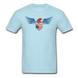 Captain - Eagle Wings - Unisex Classic T-Shirt - powder blue
