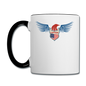 Captain - Eagle Wings - Contrast Coffee Mug - white/black