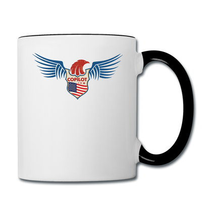 Copilot - Eagle Wings - Contrast Coffee Mug - white/black