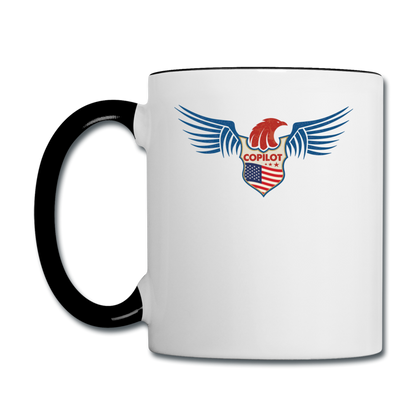 Copilot - Eagle Wings - Contrast Coffee Mug - white/black