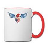 Copilot - Eagle Wings - Contrast Coffee Mug - white/red