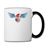 Pilot - Eagle Wings - Contrast Coffee Mug - white/black