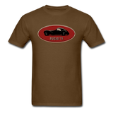 Vintage Cars - Bugatti - Unisex Classic T-Shirt - brown
