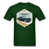 Vintage Cars - Aston Martin - Unisex Classic T-Shirt - forest green