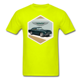 Vintage Cars - Aston Martin - Unisex Classic T-Shirt - safety green