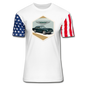 Vintage Cars - Aston Martin - Stars & Stripes T-Shirt - white