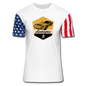 Vintage Cars - Lamborghini - Stars & Stripes T-Shirt - white