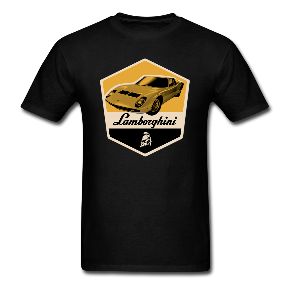 Vintage Cars - Lamborghini - Unisex Classic T-Shirt - black