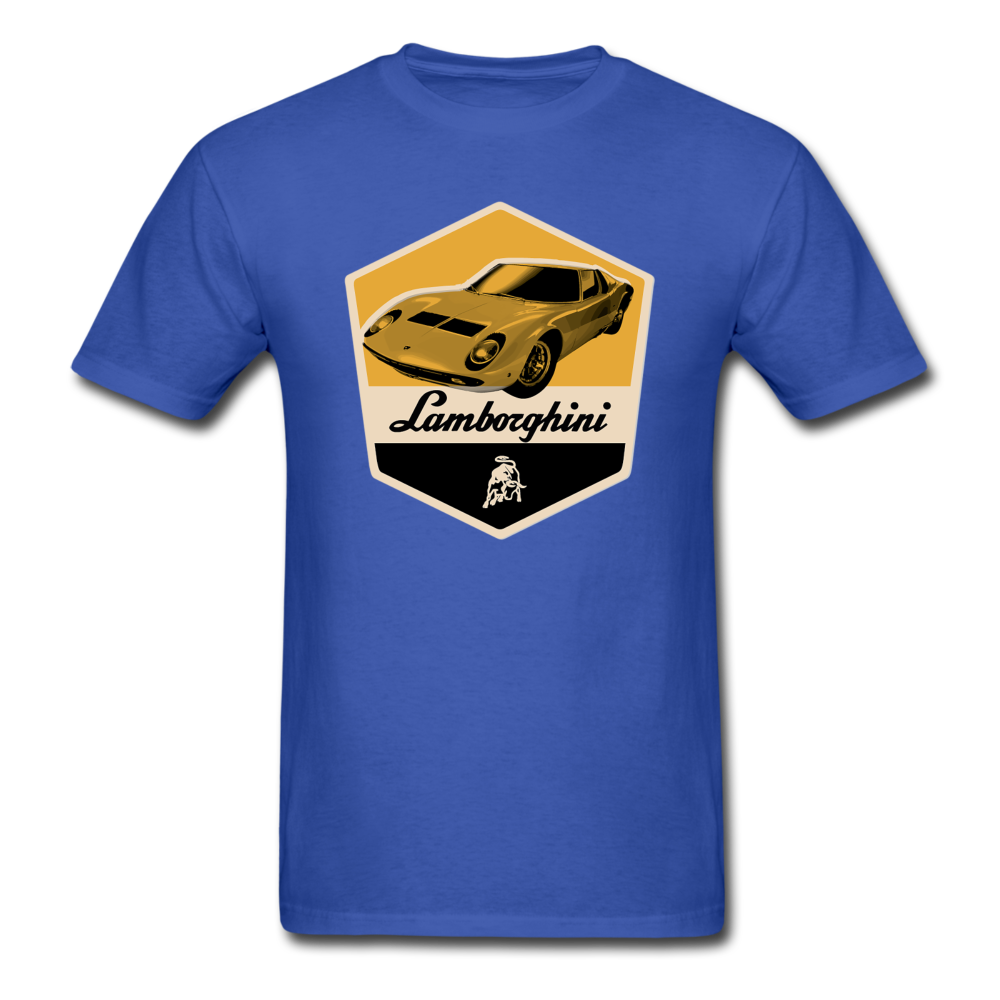 Vintage Cars - Lamborghini - Unisex Classic T-Shirt - royal blue