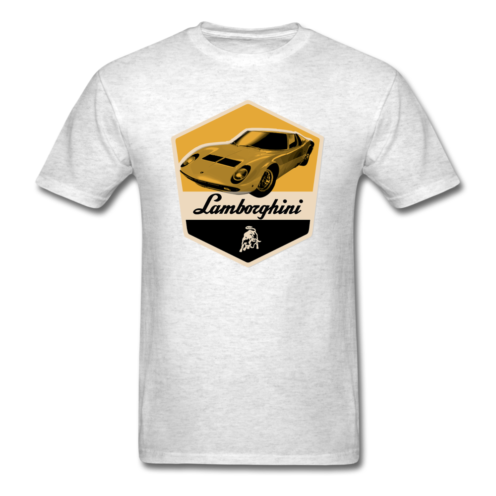 Vintage Cars - Lamborghini - Unisex Classic T-Shirt - light heather gray