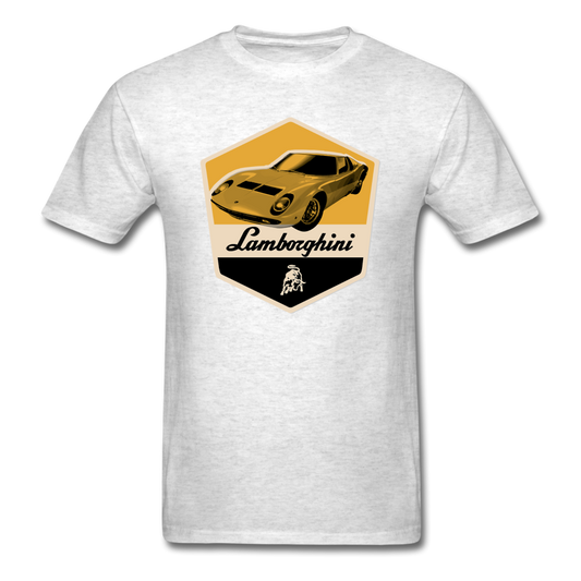 Vintage Cars - Lamborghini - Unisex Classic T-Shirt - light heather gray