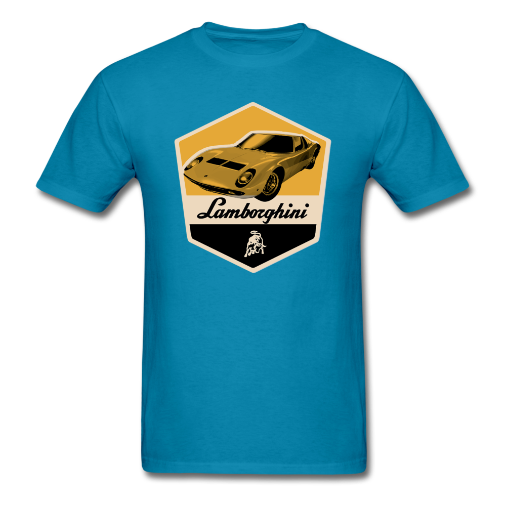 Vintage Cars - Lamborghini - Unisex Classic T-Shirt - turquoise