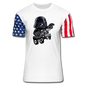 Darth Vader - Hot Rod - Stars & Stripes T-Shirt - white