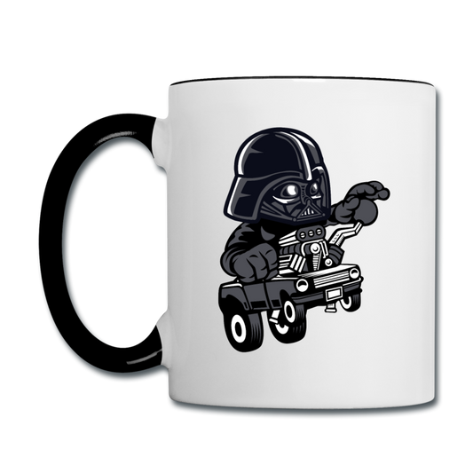 Darth Vader - Hot Rod - Contrast Coffee Mug - white/black