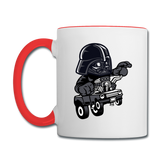 Darth Vader - Hot Rod - Contrast Coffee Mug - white/red