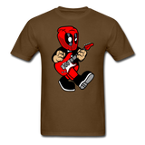 Deadpool - Rockstar - Unisex Classic T-Shirt - brown