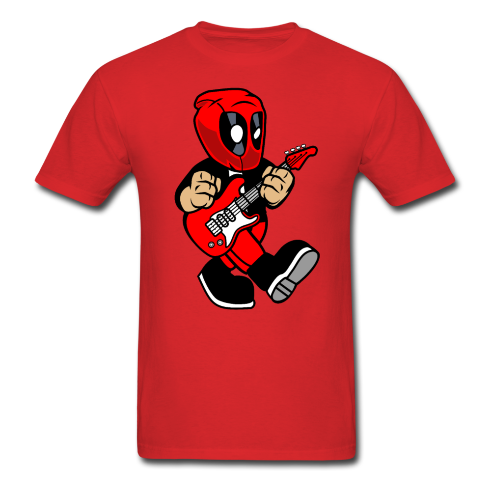 Deadpool - Rockstar - Unisex Classic T-Shirt - red