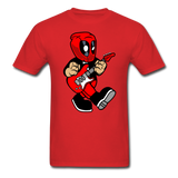 Deadpool - Rockstar - Unisex Classic T-Shirt - red