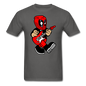 Deadpool - Rockstar - Unisex Classic T-Shirt - charcoal