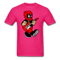 Deadpool - Rockstar - Unisex Classic T-Shirt - fuchsia