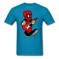 Deadpool - Rockstar - Unisex Classic T-Shirt - turquoise