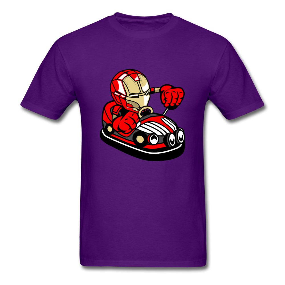 Iron Man - Bumper Car - Unisex Classic T-Shirt - purple