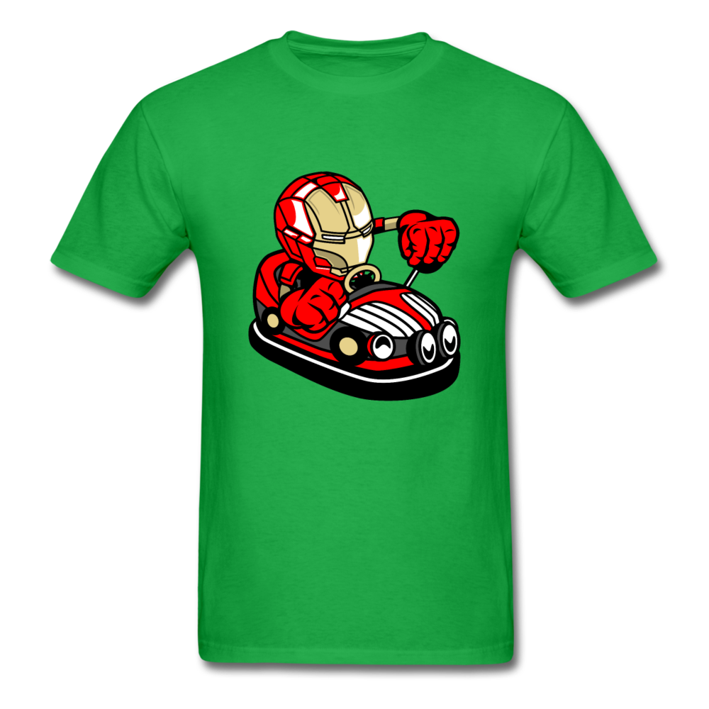 Iron Man - Bumper Car - Unisex Classic T-Shirt - bright green