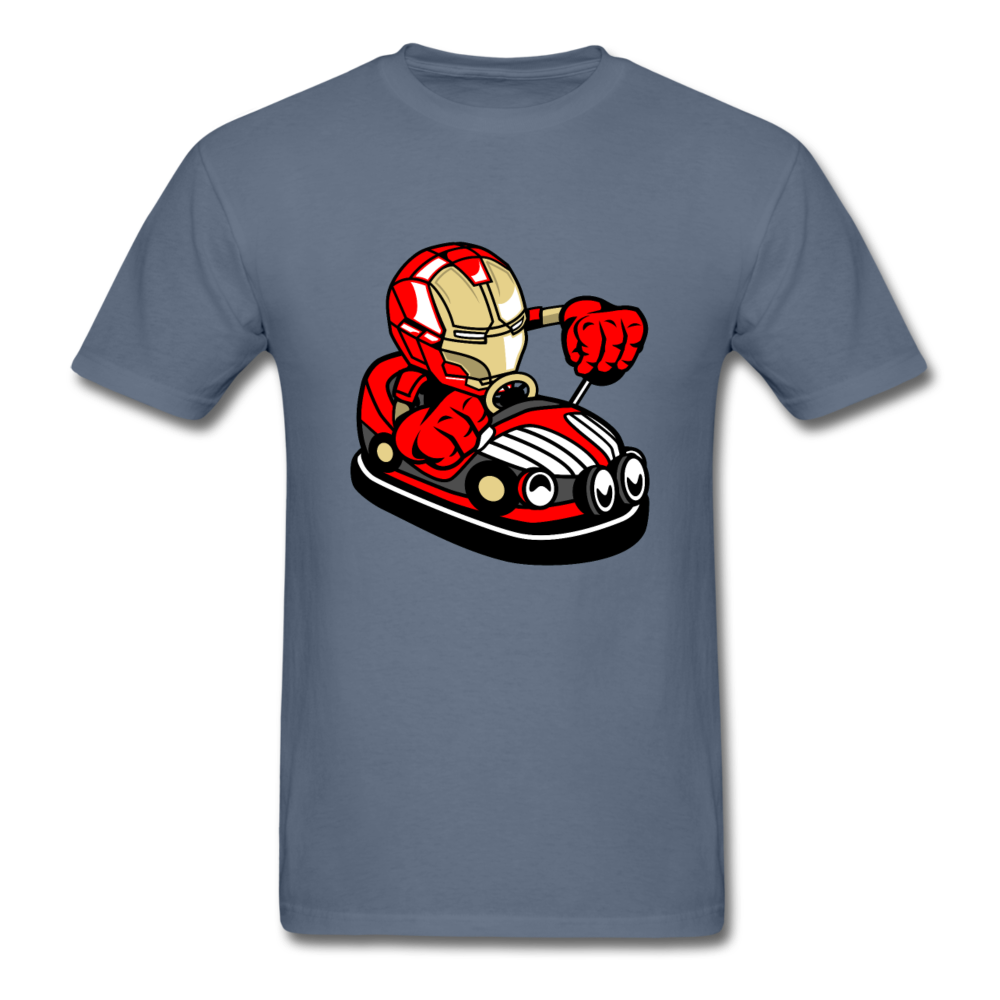 Iron Man - Bumper Car - Unisex Classic T-Shirt - denim