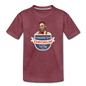 SPOD - Mark's Emporium Logo - Kids' Premium T-Shirt - heather burgundy