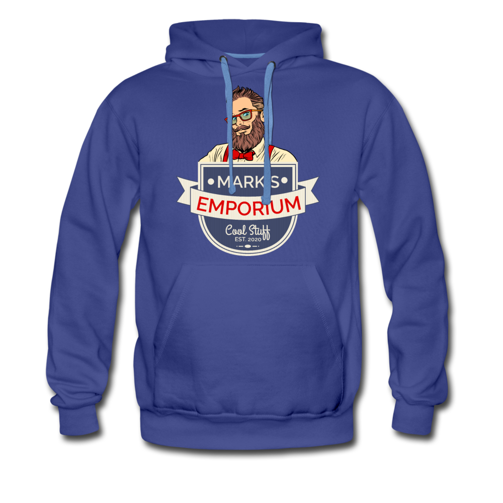 SPOD - Mark's Emporium Logo - Men’s Premium Hoodie - royalblue