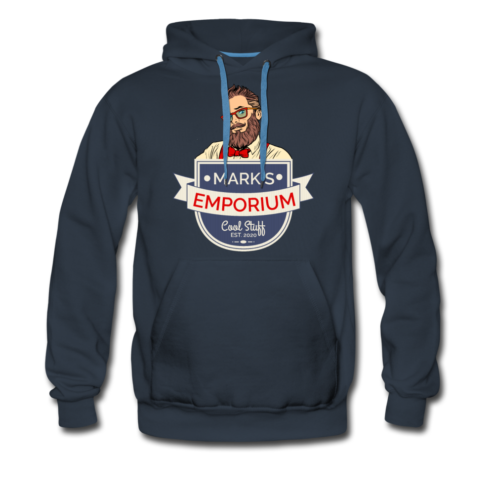 SPOD - Mark's Emporium Logo - Men’s Premium Hoodie - navy