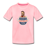 SPOD - Mark's Emporium Logo - Toddler Premium T-Shirt - pink