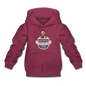 SPOD - Mark's Emporium Logo - Kids‘ Premium Hoodie - burgundy