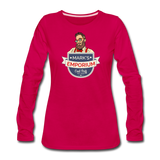 SPOD - Mark's Emporium Logo - Women's Premium Long Sleeve T-Shirt - dark pink