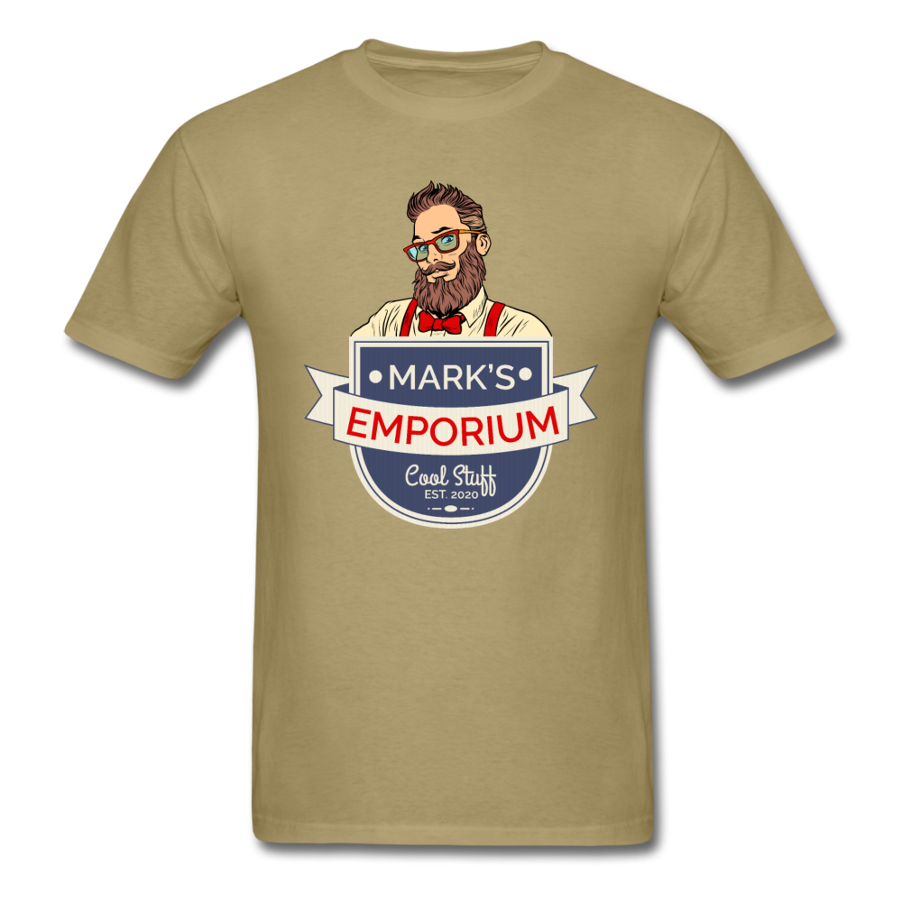 SPOD - Mark's Emporium Logo - Unisex Classic T-Shirt - v2 - khaki