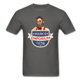 SPOD - Mark's Emporium Logo - Unisex Classic T-Shirt - v2 - charcoal