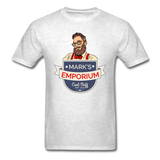 SPOD - Mark's Emporium Logo - Unisex Classic T-Shirt - v2 - light heather gray