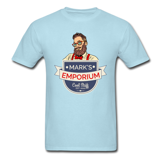 SPOD - Mark's Emporium Logo - Unisex Classic T-Shirt - v2 - powder blue