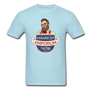 SPOD - Mark's Emporium Logo - Unisex Classic T-Shirt - v2 - powder blue