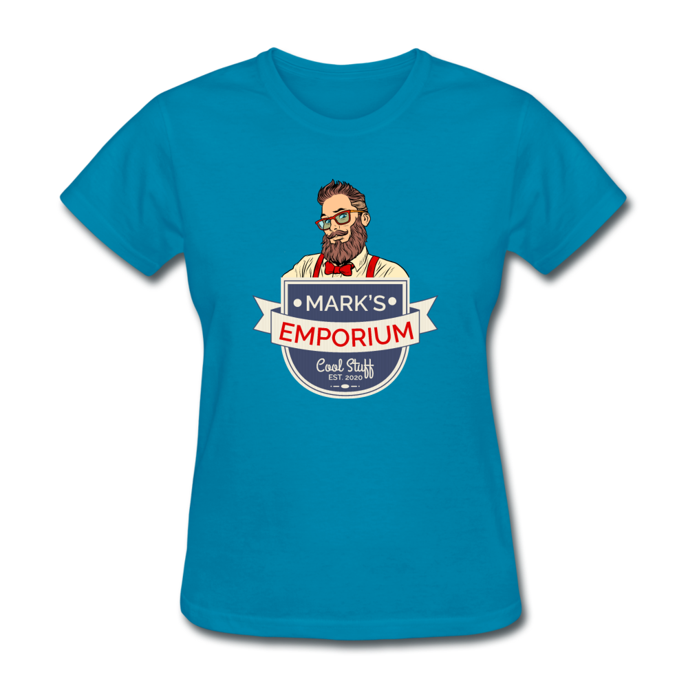 SPOD - Mark's Emporium Logo - Women's T-Shirt - turquoise