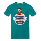 SPOD - Mark's Emporium Logo - Men's Premium T-Shirt - v1 - teal