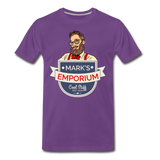 SPOD - Mark's Emporium Logo - Men's Premium T-Shirt - v1 - purple