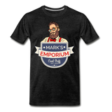 SPOD - Mark's Emporium Logo - Men's Premium T-Shirt - v1 - charcoal gray
