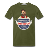 SPOD - Mark's Emporium Logo - Men's Premium T-Shirt - v1 - olive green