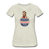 SPOD - Mark's Emporium Logo - Women’s Premium T-Shirt - v1 - heather oatmeal